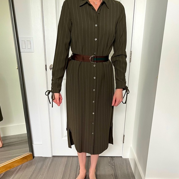 Beautiful, belted Shirt Dress by Current Air - Picture 1 of 13